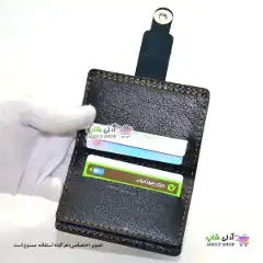 تصویر کیف جا کارتی چرم