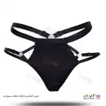 تصویر بند فانتزی نگهدارنده جوراب بالا زانو شورت دار