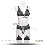 تصویر ست بند فانتزی زنجیری نگهدارنده جوراب، شورت و سوتین هارنس