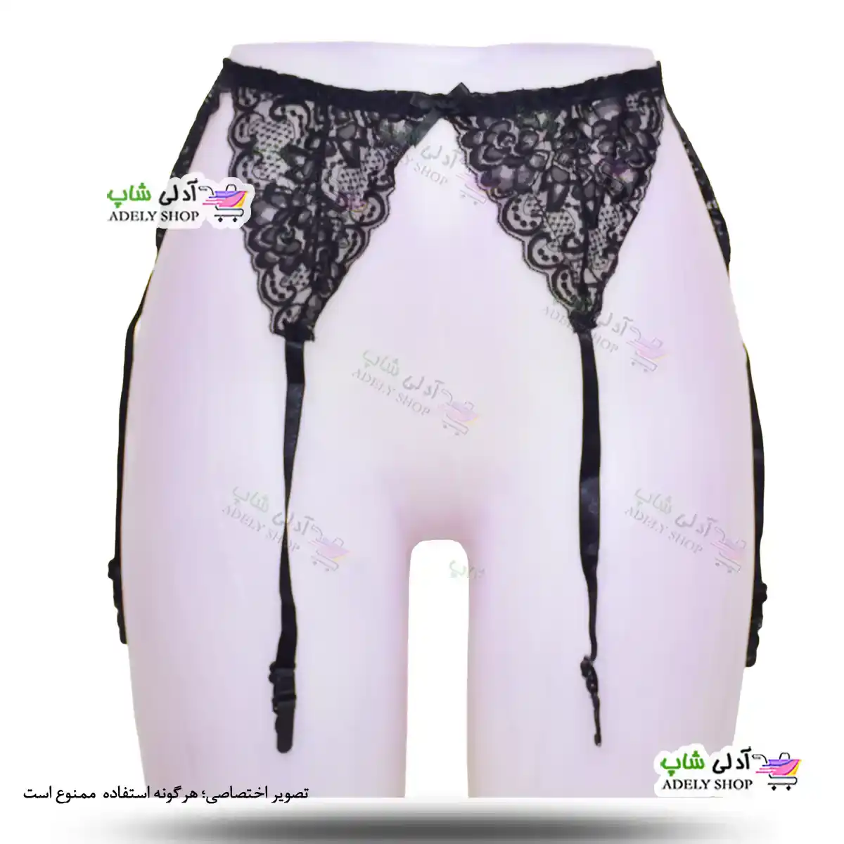 تصویر بند فانتزی نگهدارنده جوراب بالا زانو بیلیسی 2073 beileisi