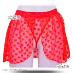 تصویر شورت لامبادا دامن توری سایز 44 تا 48