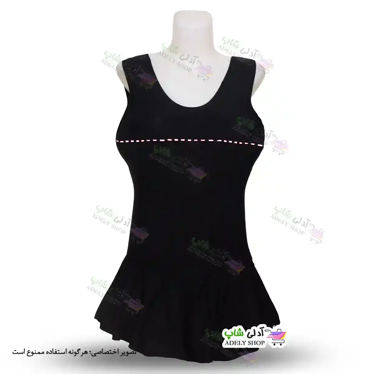 تصویر مایو اسلیپ دامن دار زنانه و دخترانه سایر بزرگ 48 تا 52