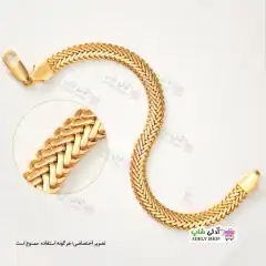 تصویر دستبند ژوپینگ با آبکاری طلا