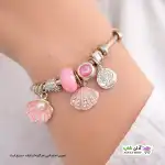 تصویر دستبند پاندورا طرحصدف و مروارید