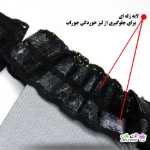 تصویر جوراب فانتزی ژله ای بالا زانو 2072