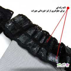 تصویر جوراب فانتزی ژله ای بالا زانو  Yuandong 723