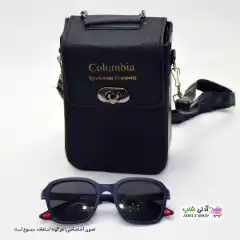 تصویر کیف رو دوشی زنانه و دخترانه کنف ایستاده کلمبیا قفلدار جا کارت دار