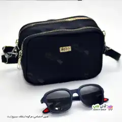 تصویر کیف پاسپورتی زنانه و دخترانه دو زیپ نانسی