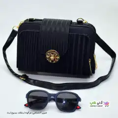تصویر کیف رو دوشی زنانه و دخترانه قفل شنل کلمبیا