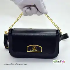تصویر کیف رو دوشی زنانه و دخترانه بند زنجیری شنل
