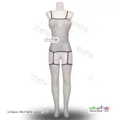 تصویر بادی فیشنت سه تکه با بند جوراب