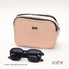تصویر کیف پاسپورتی زنانه و دخترانه دو زیپ نانسی