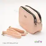 تصویر کیف پاسپورتی زنانه و دخترانه دو زیپ نانسی