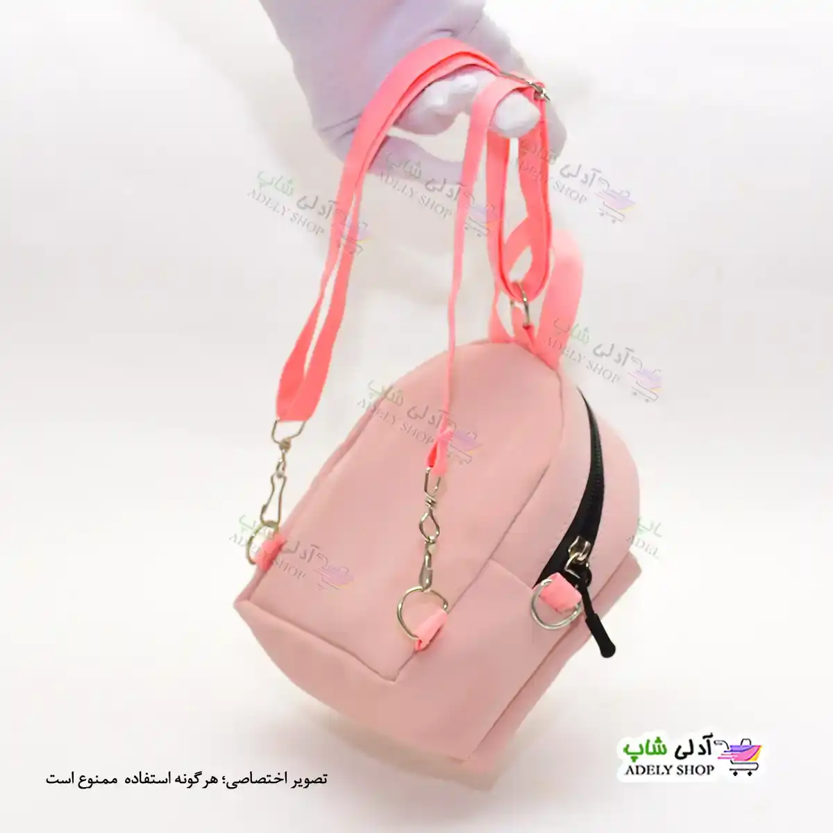 تصویر کیف دخترانه کوله شو فانتزی طرح کورومی