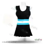 تصویر مایو دو تکه دامن دار زنانه و دخترانه