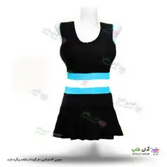 تصویر مایو دو تکه دامن دار زنانه و دخترانه
