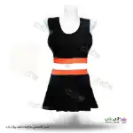 تصویر مایو دو تکه دامن دار زنانه و دخترانه