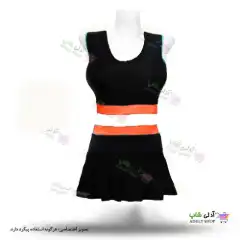 تصویر مایو دو تکه دامن دار زنانه و دخترانه