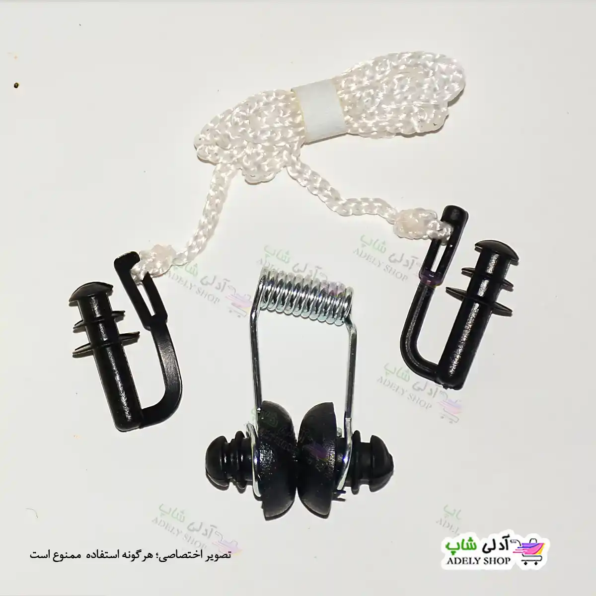تصویر بینی گیر شنا همراه با گوشگیر