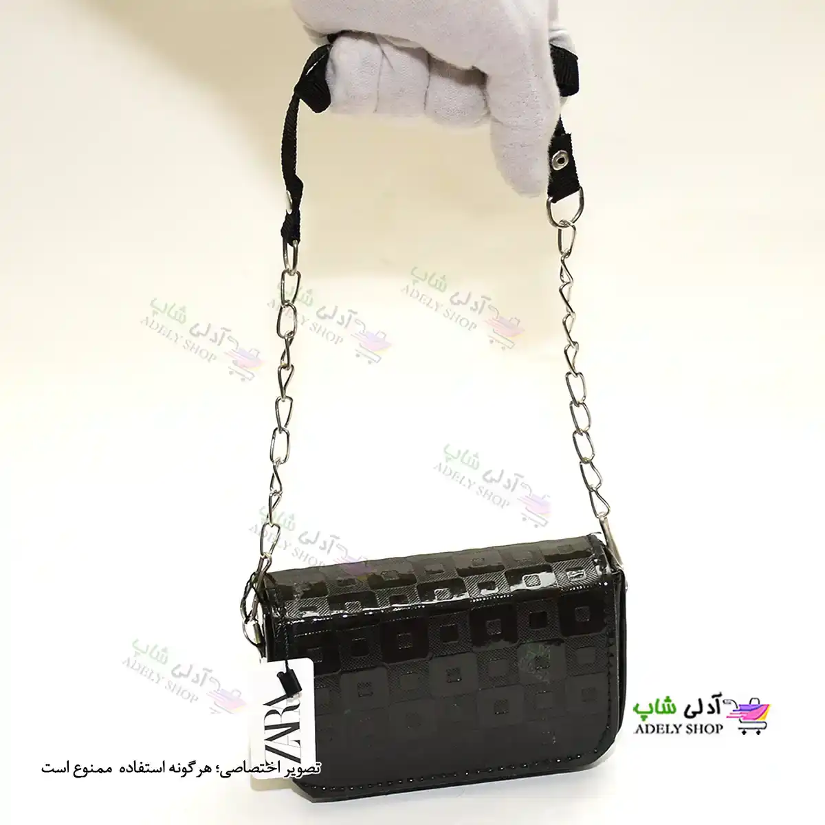 تصویر مینی کیف رو دوشی زنانه دخترانه زارا