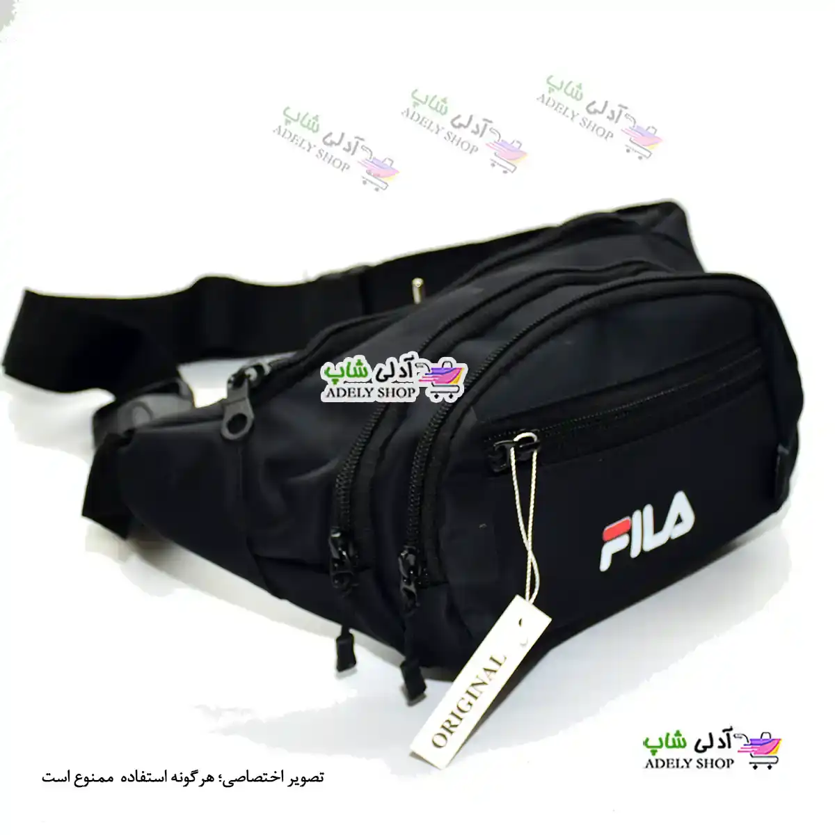 تصویر کیف کمری اسپرت طرح فیلا Fila