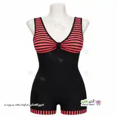 تصویر مایو پادار زنانه و دخترانه طرح Zebra