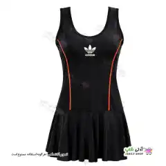 تصویر مایو اسلیپ دامن دار زنانه و دخترانه طرح آدیداس44 تا 48