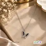 تصویر گردنبند طرح پروانه