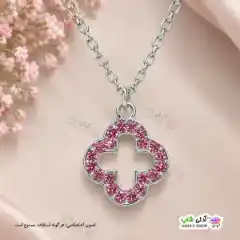 تصویر گردنبند نگین دار ونکلیف