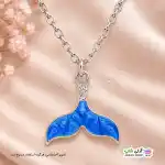 تصویر گردنبند طرح دم وال 1