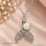 تصویر گردنبند طرح دم وال 3