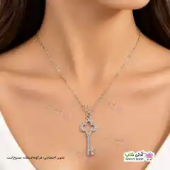 تصویر گردنبند طرح کلید