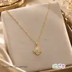 تصویر گردنبند نگین دار ونکلیف2