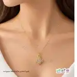 تصویر گردنبند نگین دار ونکلیف2