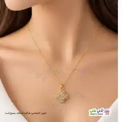 تصویر گردنبند نگین دار ونکلیف2