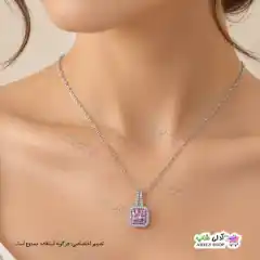 تصویر گردنبند نگین دار