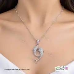 تصویر گردنبند طرح دولفین